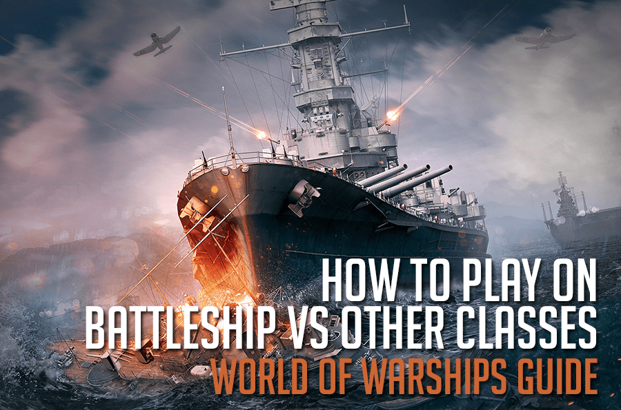Wie man auf Schlachtschiffen gegen Schiffe anderer Klassen spielt