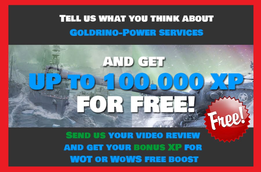 Send Us review and Get up to 100 000 XP for FREE