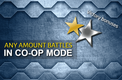 Any amount battles in Co-op mode